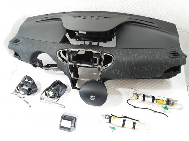 KIT AIRBAG COMPLETO LANCIA Ypsilon 4° Serie CODICE CENTRALINA AIRBAG : 51939105 / CODICE AIRBAG VOLANTE: 07355292110 / (1123) - Foto 2