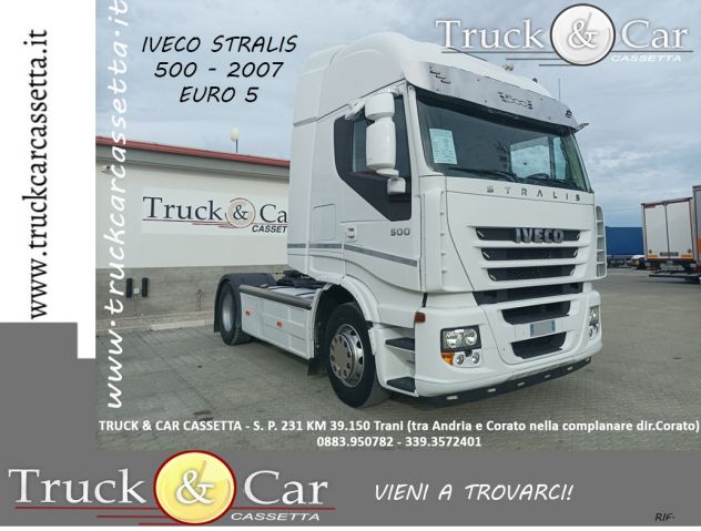 RIF.1068 IVECO STRALIS AS 440 S 500 – 2007 – TRATTORE STRADALE – EURO 5