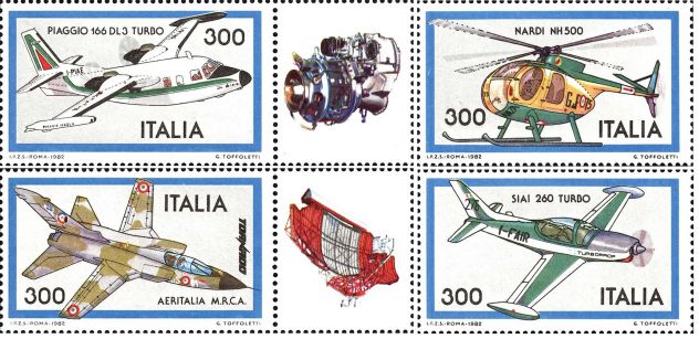 ITALIA francobolli serie: AEREI - Foto 2
