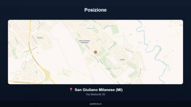 Immobile in asta di 74 m² in vendita a San Giuliano Milanese - Foto 17