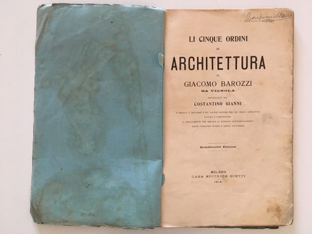 LI CINQUE ORDINI DI ARCHITETTURA - Foto 2