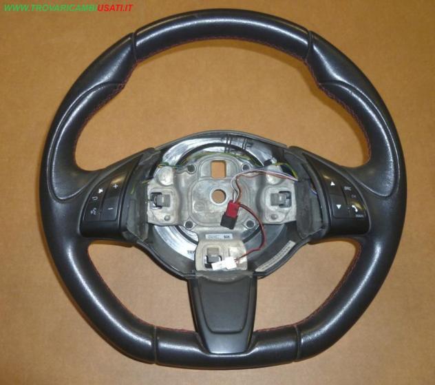 VOLANTE NERO C/CUCITURE ROSSE NERO COMANDI VOLANTE 7355909170  Meccanica  Sterzo  Volante ABARTH - 500 / 595 / 695 - 01-07-2008 - 01-05-2016, ABARTH