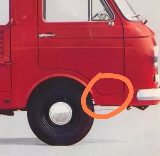 SOTTOPORTA ANTERIORI FIAT 241 CAMPER FURGONE CASSONATO SILL DOOR FIAT 241 - Foto 5
