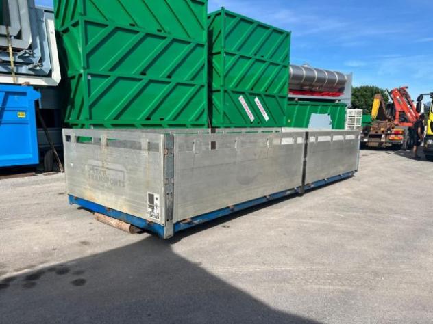 CONTAINER SCARRABILE USATO A PIANALE CON SPONDE rif. 23825145 - Foto 2