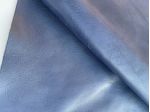 X32 Scampolo pelle a vegetale anilina colore blu – Sp.2,5