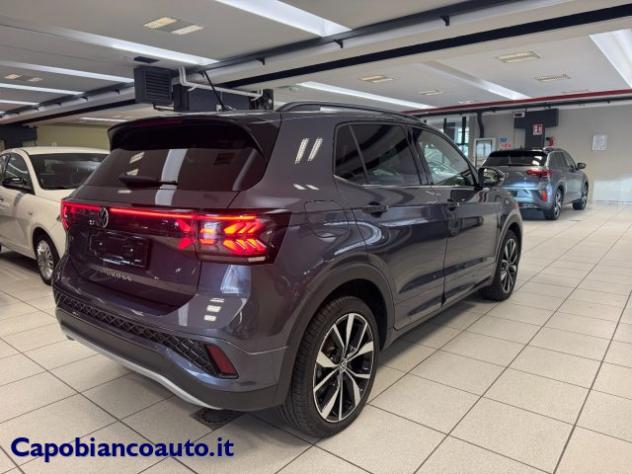 VOLKSWAGEN T-Cross 1.0 TSI 115 CV DSG R-Line+IQlight+18+CAMERA Park rif. 24126811 - Foto 5