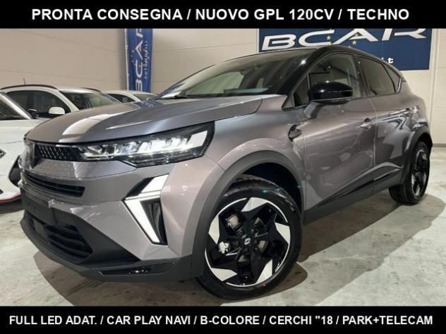 RENAULT Captur ECO-G 120CV GPL Techno CAR PLAY/TELECAM+PARK rif. 24194297