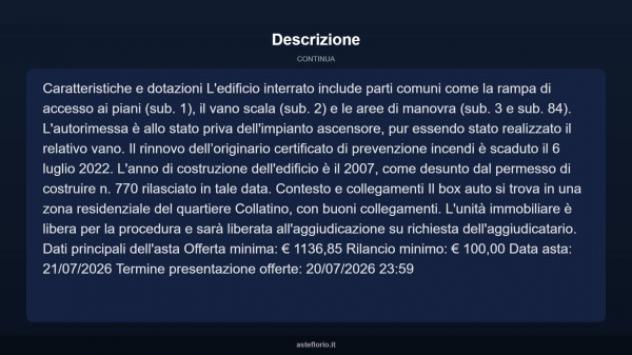 Immobile in asta di 14 m² in vendita a Roma - Foto 5
