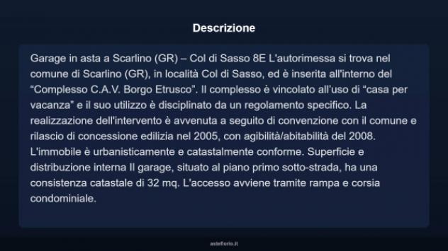 Immobile in asta di 32 m² in vendita a Scarlino - Foto 3