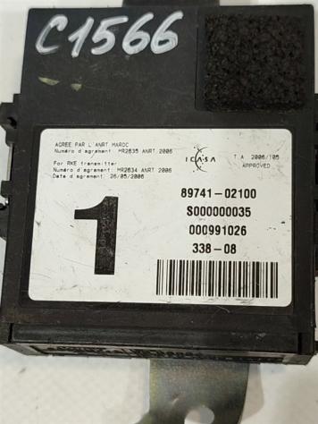 CENTRALINA IMMOBILIZER TOYOTA Auris Serie (E150) 89741-02100 1NDTV diesel 1364 (0712) - Foto 2