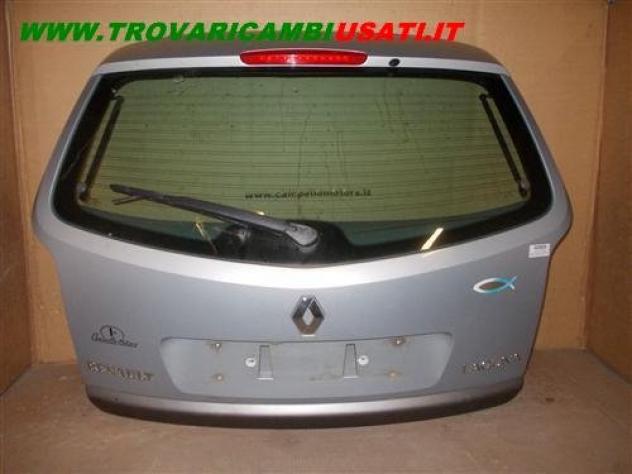 PORTELLO ARGENTO C/VETRO APR. RENAULT LAGUNA (B74/K74)  Carrozzeria  Lamierati esterni  Portello  Portello post. RENAULT - LAGUNA - 01-03-2001 - 01-02