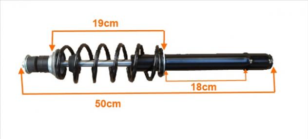 BAF08-0013943 AMMORTIZZATORE ANTERIORE DESTRO / SINISTRO GRECAV EKE LM5