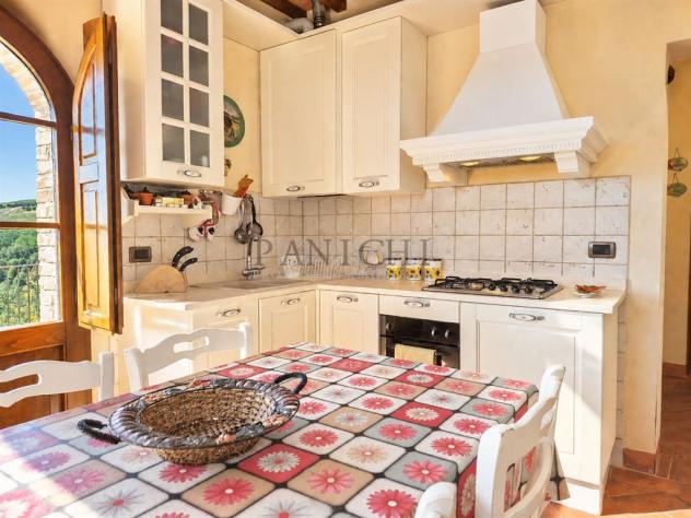 Appartamento rustico con terrazza panoramica e piscina comune - Foto 10