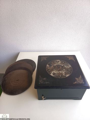176295 Antico e meraviglioso Symphonion del XIX secolo - Foto 10