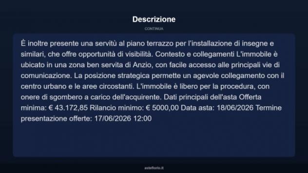 Immobile in asta di 474 m² in vendita a Anzio - Foto 4