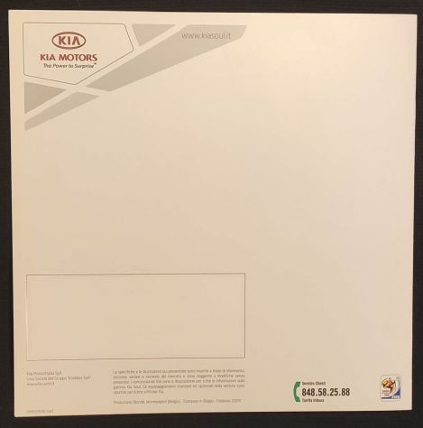 Depliant di presentazione della Kia Soul. - Foto 4