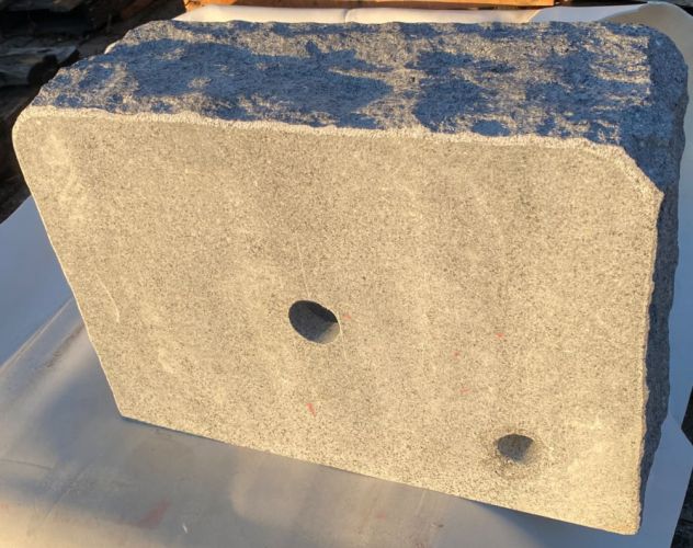 Lavello lavandino per cucina in pietra granito diorite 50cm - Foto 5