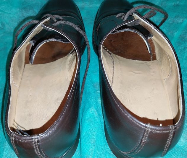 Scarpe uomo Linea Devit marroni, usate. Misura 42 e suola in gomma. - Foto 2