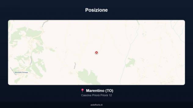 Immobile in asta di 426 m² con più di 5 locali e box auto in vendita a Marentino - Foto 17