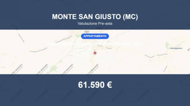 Immobile in asta di 87 m² in vendita a Monte San Giusto