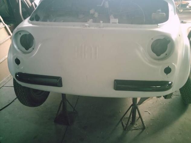 Paraurti tuning carbonio fiat 500 L