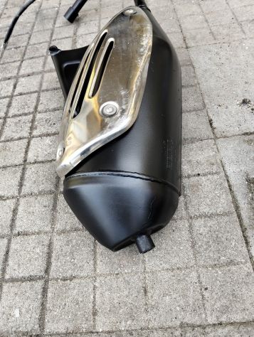 TERMINALE MARMITTA SCARICO PIAGGIO LIBERTY 50 i-get 2016 2020