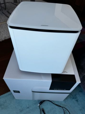 Subwoofer Bose Bass Module 700 Bianco Wireless - Foto 3