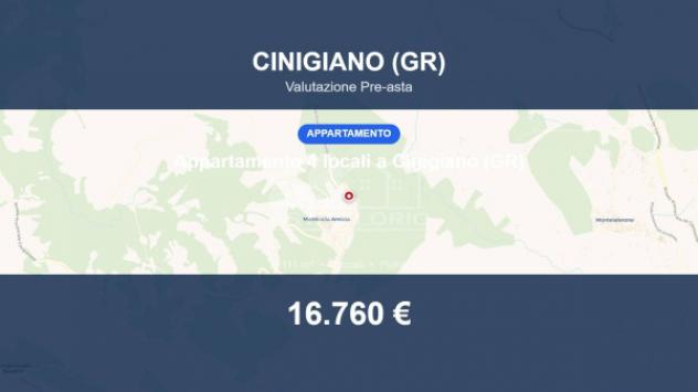 Immobile in asta di 111 m², box auto in vendita a Cinigiano