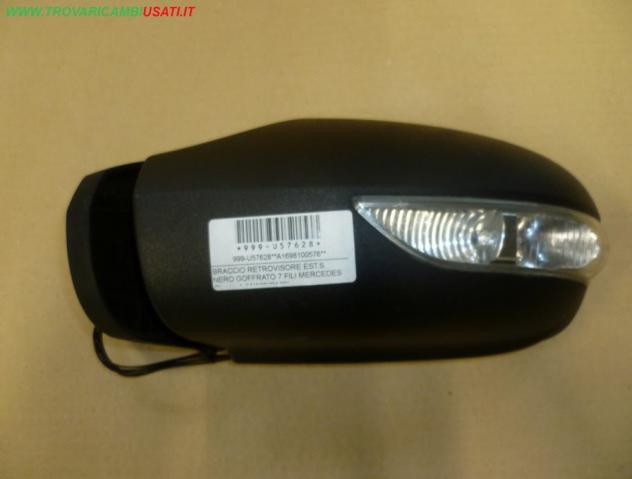 BRACCIO RETROVISORE EST.S. NERO GOFFRATO 7 FILI MERCEDES Classe A (W169/C169)   MERCEDES - Classe A - 01-10-2004 - 01-08-2012, MERCEDES - C