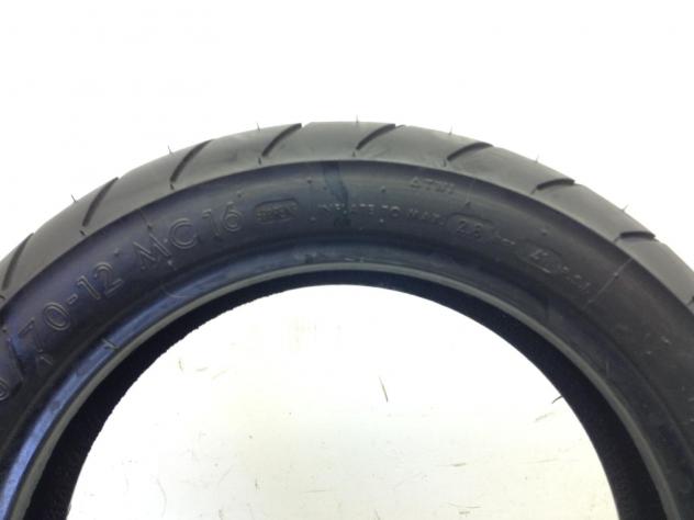 PNEUMATICO TYRE MITAS SCOOTER 120/70 RAGGIO 12 58 P DOT 3322 - Foto 2