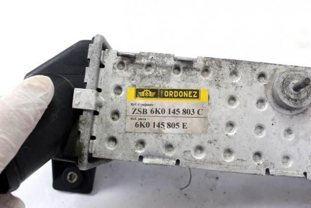 6K0145805E RADIATORE INTERCOOLER SCAMBIATORE ARIA/ARIA VOLKSWAGEN POLO SW 1.9 D 66KW 5M 5P (2001) RICAMBIO USATO - Foto 2