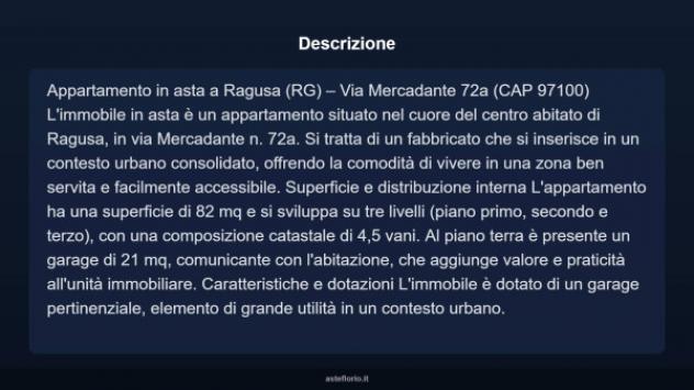 Immobile in asta di 82 m², box auto in vendita a Ragusa - Foto 3