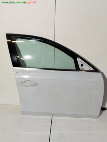 PORTA ANT.D. BIANCA CON AL/SE 999-U1309228 Carrozzeria Lamierati esterni Porte Porta ant. dx. AUDI - A4 4 porte - 01-11-2007 - 01-11-2011, AUDI - A