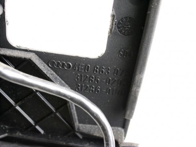 4E0863075 PIASTRA CONTATTO SUPPORTO TELEFONO AUDI A8 3.0 D 171 KW 4X4 (2005) RICAMBIO USATO - Foto 5