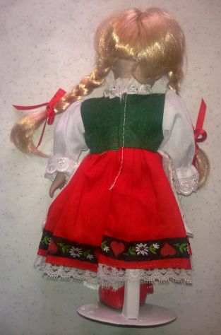 Bambola porcellana Edeltraut Hofmann da collezione, esclusiva fatta a mano - Foto 2