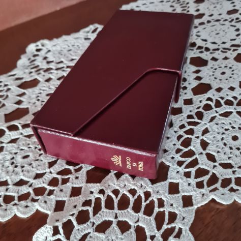 Cofanetto vintage  n°3 mazzi carte Burraco Modiano  Trieste  mai usate - Foto 3