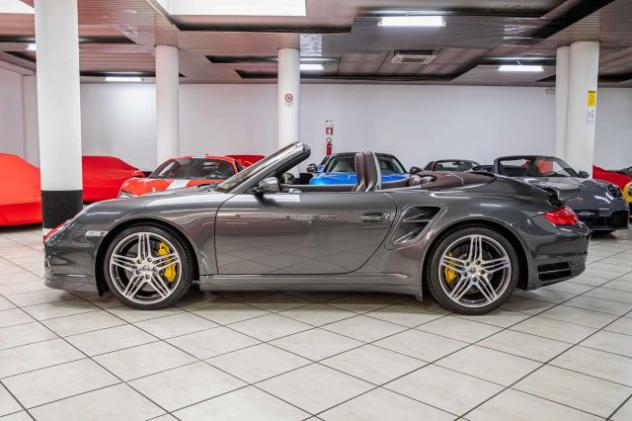 PORSCHE 911 997 TURBO CABRIO|CARBOCERAMIC|PASM|BOSE|SPORT CHRO rif. 23961004 - Foto 4
