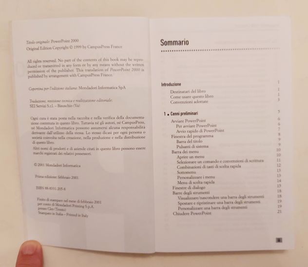 Microsoft Power Point 2000 di Thomas Guillemain 1°Ed.Mondadori Informatica, 2001 - Foto 4