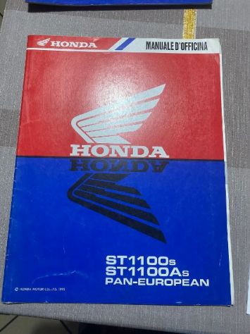 ST1100 PAN EUROPEAN manuale officina Moto Honda - Foto 3