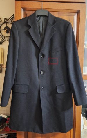 CAPPOTTO UOMO ENRICO COVERI NERO TG.50 DROP R - Foto 2
