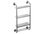 Mensola da bagno in metallo AWD02050024, finitura