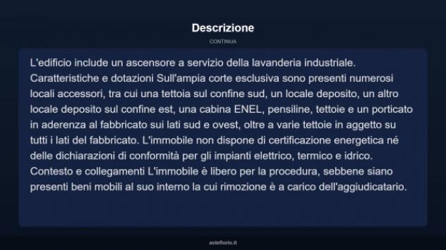 Immobile in asta di 2994 m² in vendita a Massa e Cozzile - Foto 9