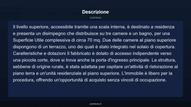 Immobile in asta di 410 m² in vendita a Ogliastro Cilento - Foto 9