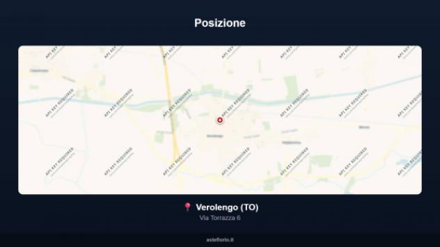 Immobile in asta di 258 m² con più di 5 locali in vendita a Verolengo - Foto 8