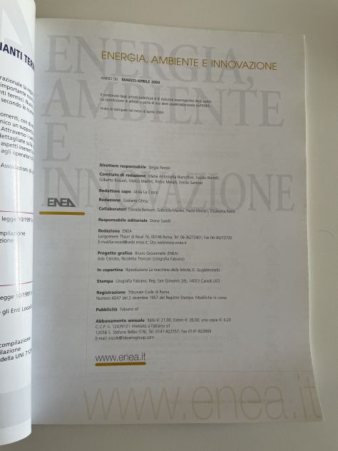Energia, Ambiente e Innovazione - 2/2004, bimestrale ENEA - Foto 3