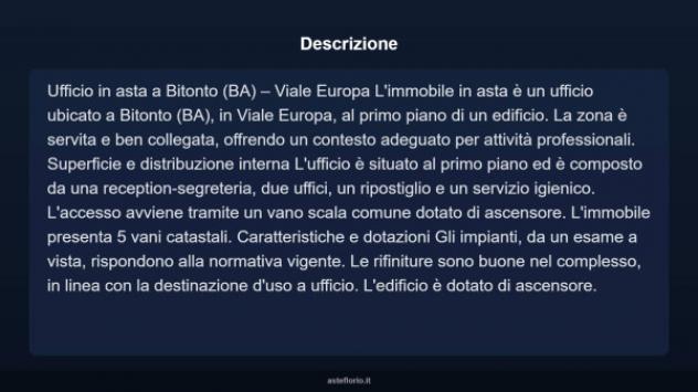 Immobile in asta di 75 m² in vendita a Bitonto - Foto 6