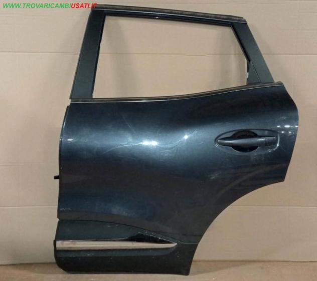 PORTA POST. S. BLU MEDIO MET. C/SERR. NO ALZ. NO VTR. 999-U64880 Carrozzeria  Lamierati esterni  Porte  Porta post. sx. RENAULT - KADJAR - 01-07-2015