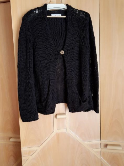 CARDIGAN CON CAPPUCCIO IN COTONE - Foto 5