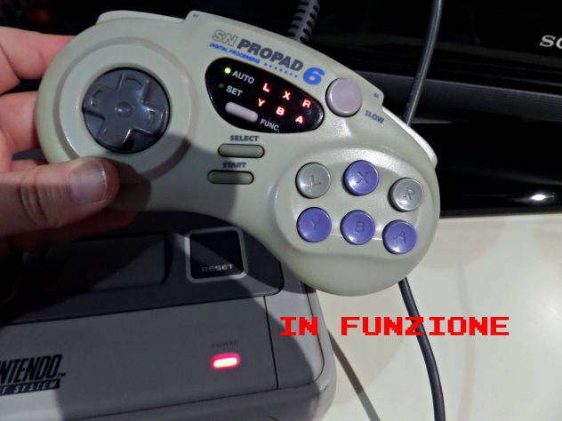 Joypad QJ SN Propad 6 per Nintendo SNES (con varie funzioni) - Foto 2