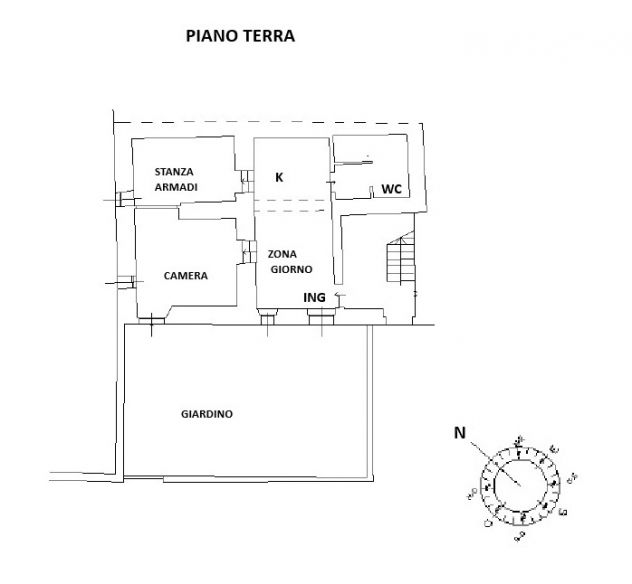 Rif. S2664 - Gaiole in Chianti - rustico con giardino e posti auto - Foto 10
